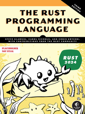 cover image of The Rust Programming Language